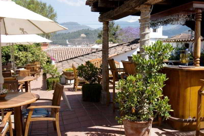 אנטיגואה גואטמלה Casa Encantada By Porta Hotels מסעדה תמונה